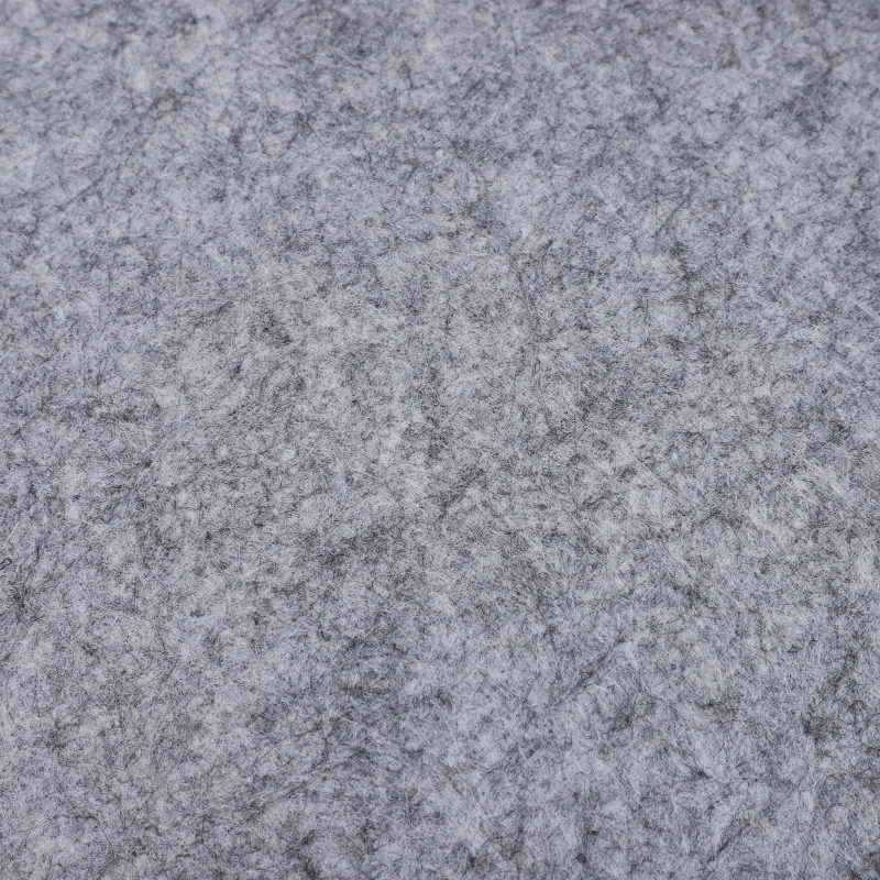 PawHut Heated Indoor Fleece Cat Shelter Retreat - Grey