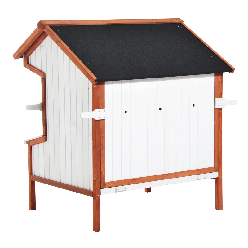 Pawhut 50” Elevated Chicken Coop