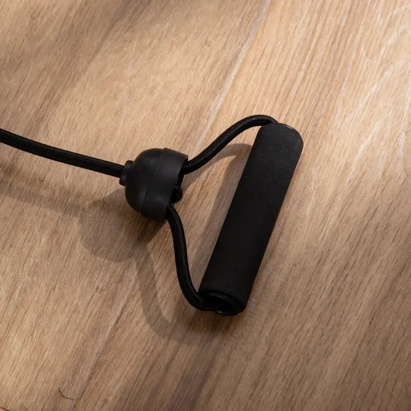 Soozier Adjustable Multifunctional Weight Bench for Full Body Workout w/ Resistant Rope