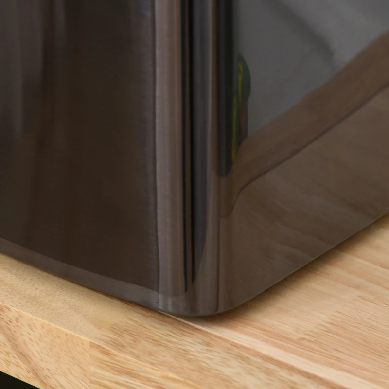 HOMCOM Portable Countertop Ice Maker Machine, 9 Cubes in 8 Minutes, Ice Machine for Freezer 27lbs/24H, Automatic Cleaning with Scoop and Basket for Kitchen Home Office Bar