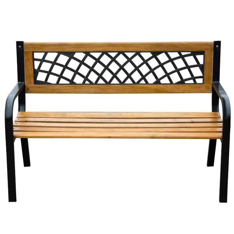 Outsunny 47" Garden Bench - Lattice
