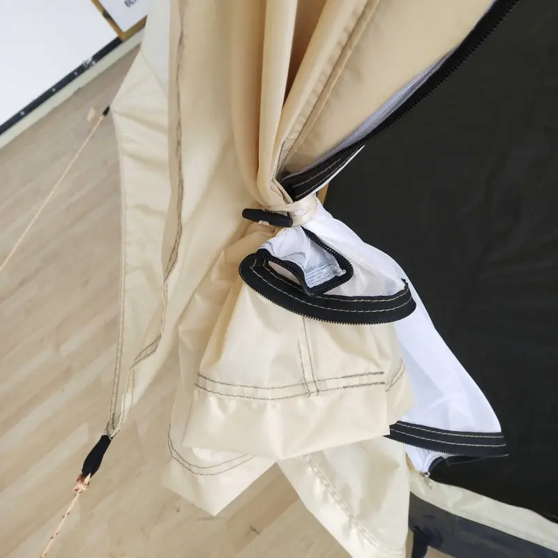 Outsunny 16.5’ x 16.5' x 10' 10-Person Waterproof Camping Tent Yurt with Unique Style, Spacious Interior & Breathable Waterproof Design