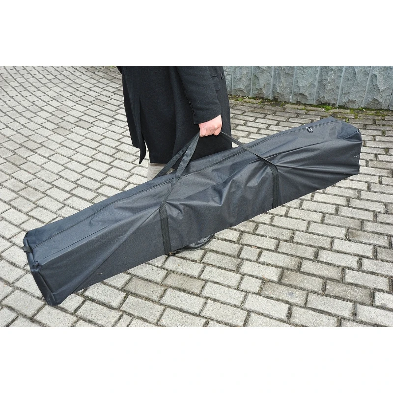 Outsunny 13' x 13' Adjustable Height Easy Pop Up Canopy Party Tent - Dark Blue