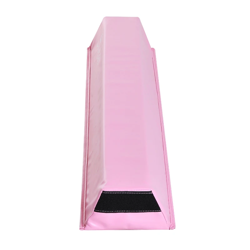 Soozier 4FT Sectional Floor Balance Beam Foam Gymnastic Training Low Height Beam for Kids Home Gym Pink