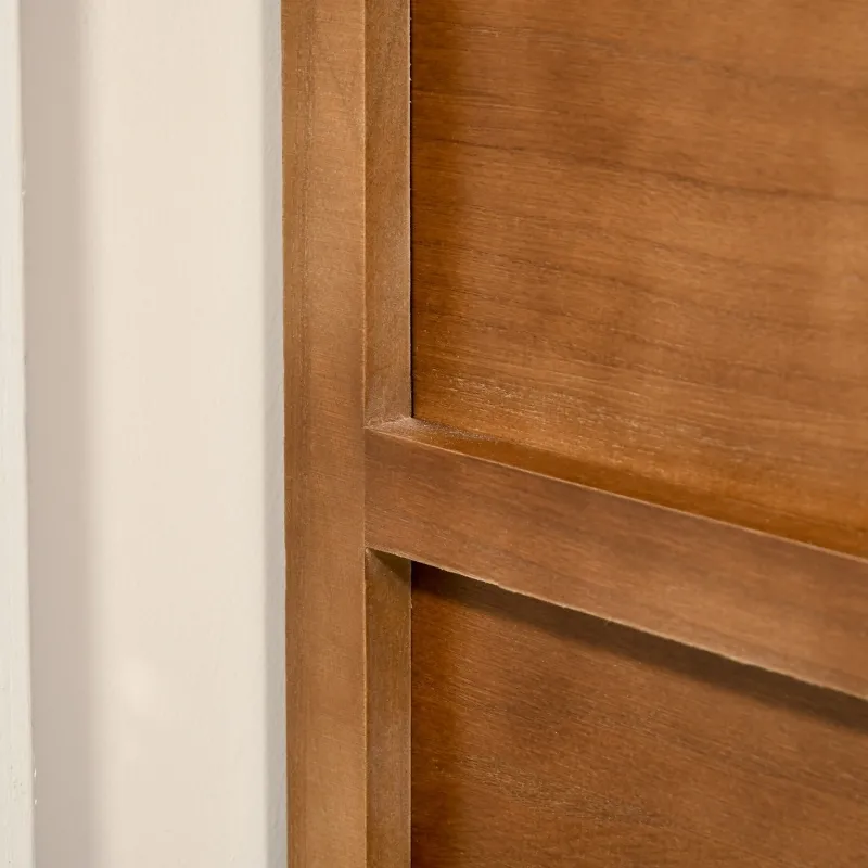 HOMCOM Compact Rustic Padded Wooden Shoe Rack Bench Organizer With Drawers - Coffee Woodgrain