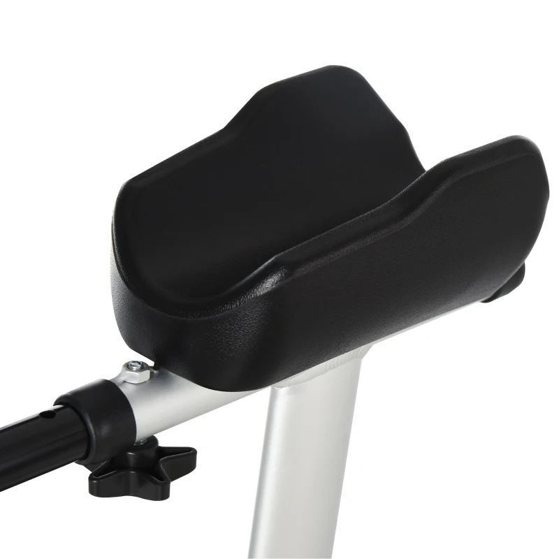 HOMCOM Adjustable Aluminum Upright Rollator Walker for Seniors, Medical Walker Wheelchair with Bag Armrest