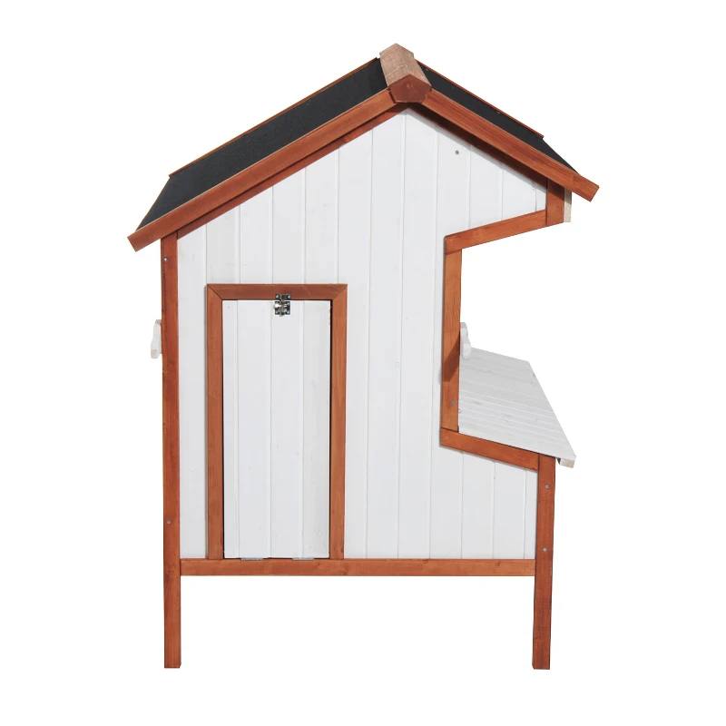 Pawhut 50” Elevated Chicken Coop