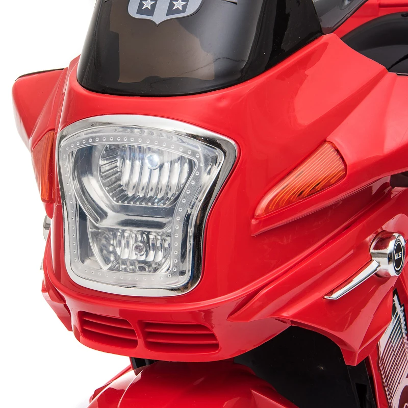 Aosom Ride-On Motorcycle for Kids  6V Red