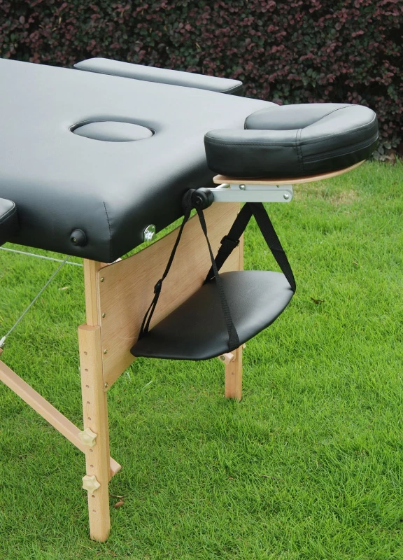 Soozier 2.5" Thick Portable Massage Table Foldable Adjustable Salon Bed Spa Bag