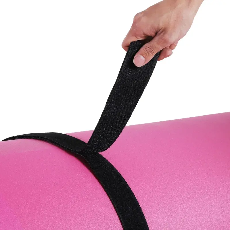 HOMCOM 10' x 5' Floating Water Mat, 3-Layer Swimming Pool Float, XPE Foam, Tear Resistant Mesh Layer, Portable Foam Raft, Durable Water Activities Mat for Lake, Ocean, Beach, Pink