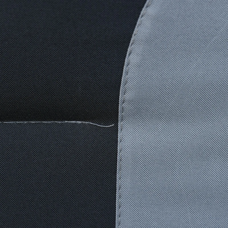 Outsunny Foldable Outdoor Lounge Chair with Footrest, Oversized Padded Zero Gravity Lounge Chair with Headrest, Cup Holders, Armrests for Camping, Lawn, Garden, Pool, Gray