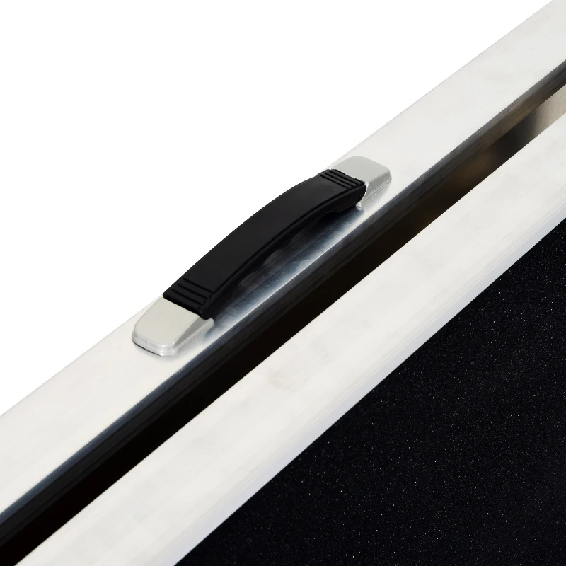 PawHut 72" Portable Bi-Fold Folding Vehicle Pet Ramp for Large Dog or Animals with Safety Lock & Convenient Carry Handle