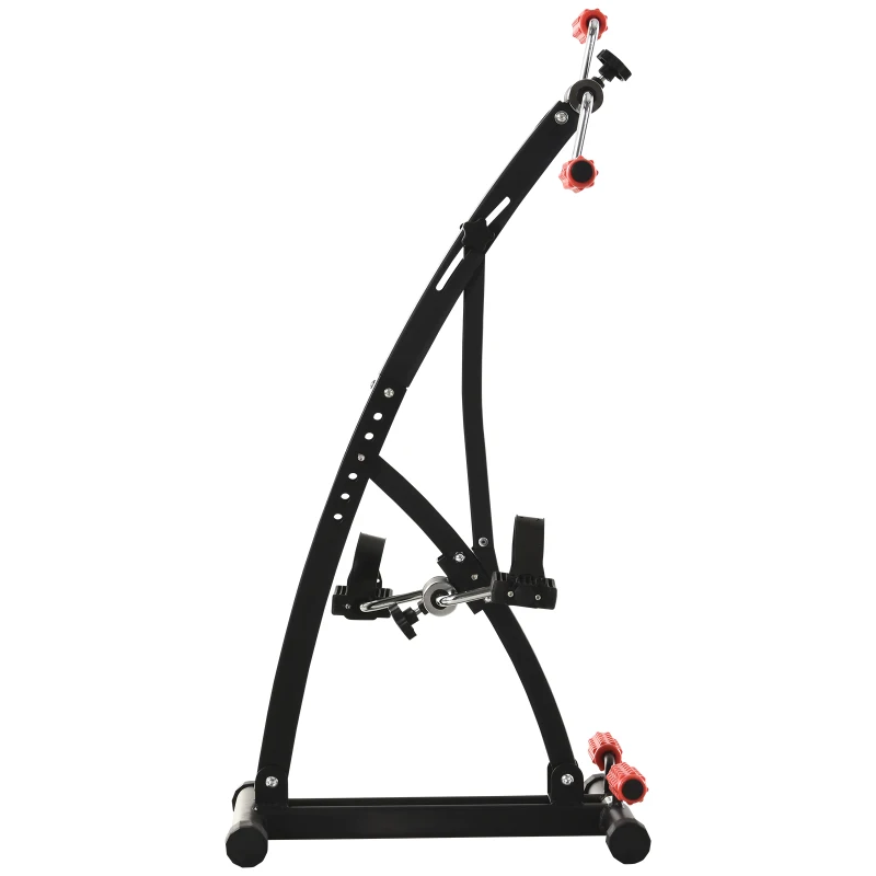 Soozier Adjustable Massage Exercise Bike Pedal Exerciser with Arm & Leg Workouts for Indoor Use & Fitness Training