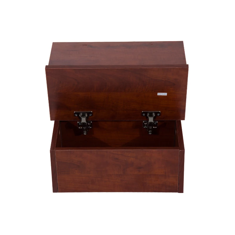 PawHut Wooden Pet Easy Step Pet Stairs Ramp for Cats and Dogs with Storage Unit (2 Step)