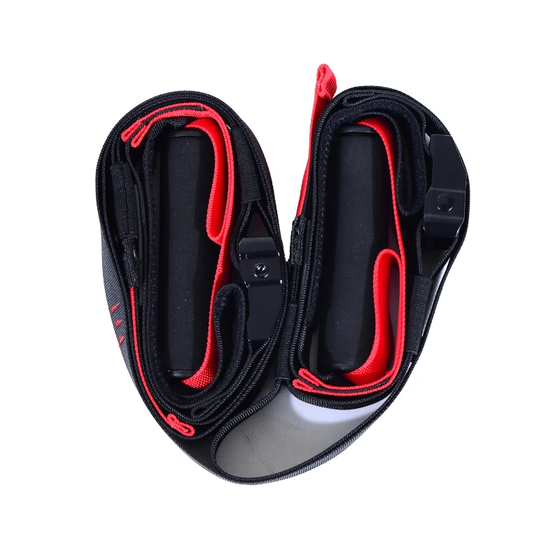 HOMCOM Suspension Body Training Strap - Red&Black