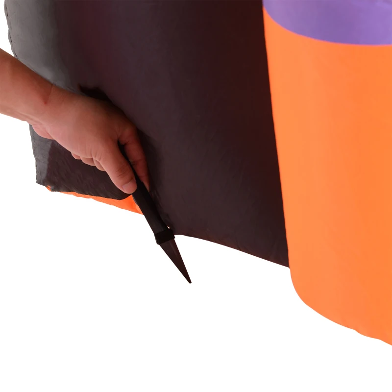 HOMCOM 10’ Halloween Inflatable Archway Indoor Outdoor Decoration - Frankenstein Haunted House