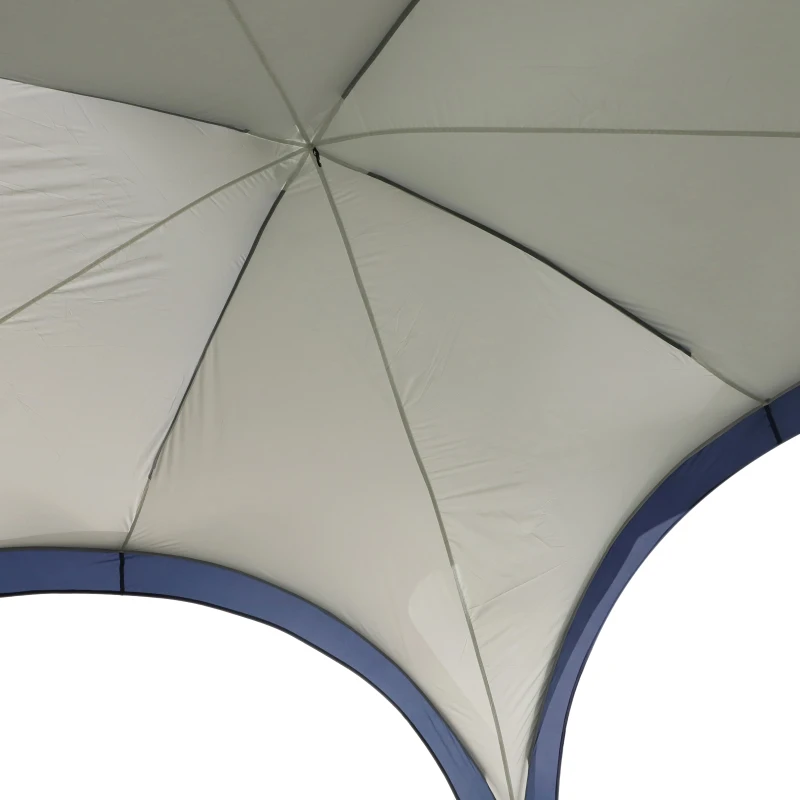 Outsunny Outdoor Event Dome Tent Portable Camping Shelter Garden Party Sun Shade UV Protection Water Resistant
