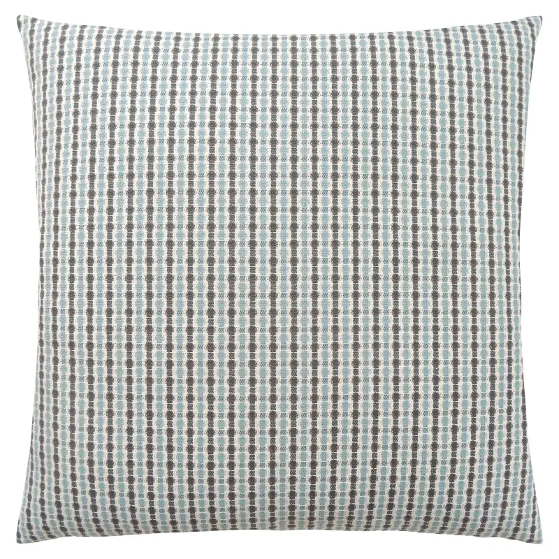 Monarch 18" x 18" Abstract Dot Pattern Throw Pillow (1 pc) - Light Blue / Grey