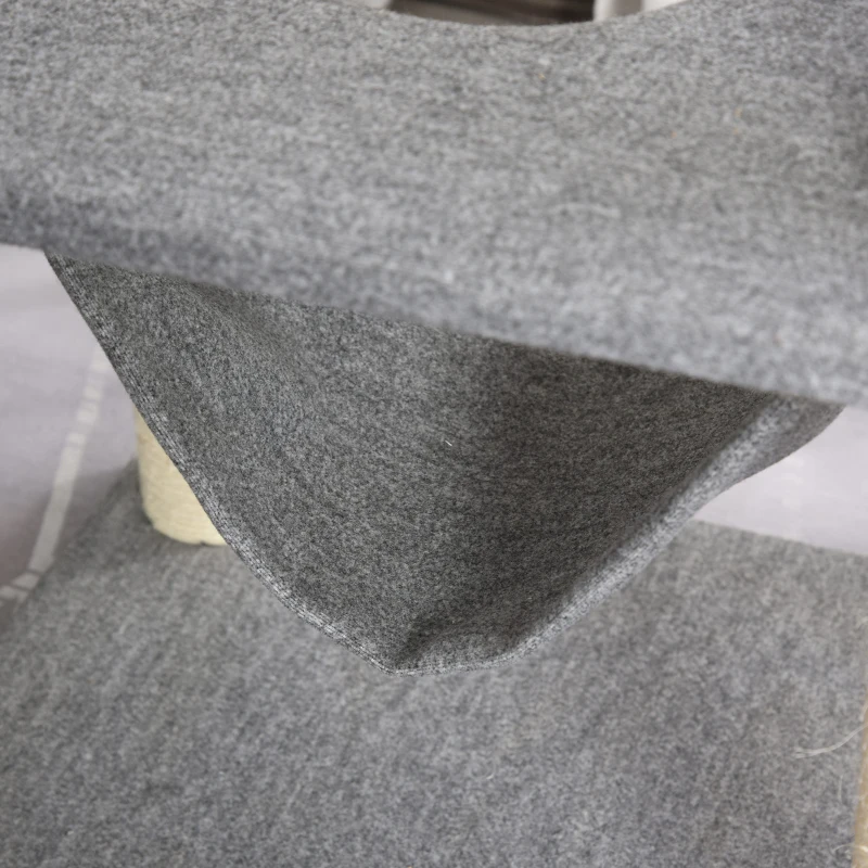 PawHut Plush Cat Tree Activity Center w/ Sisal Posts Hammock Perch Condo Cushions