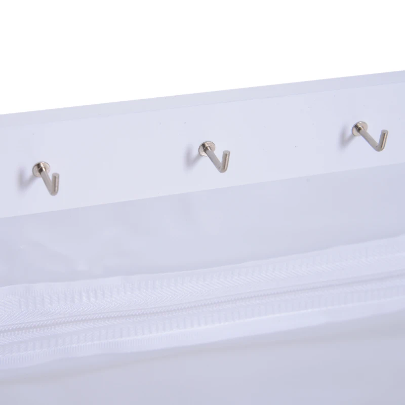 HOMCOM Wall/Door Mounted Armoire Cabinet White