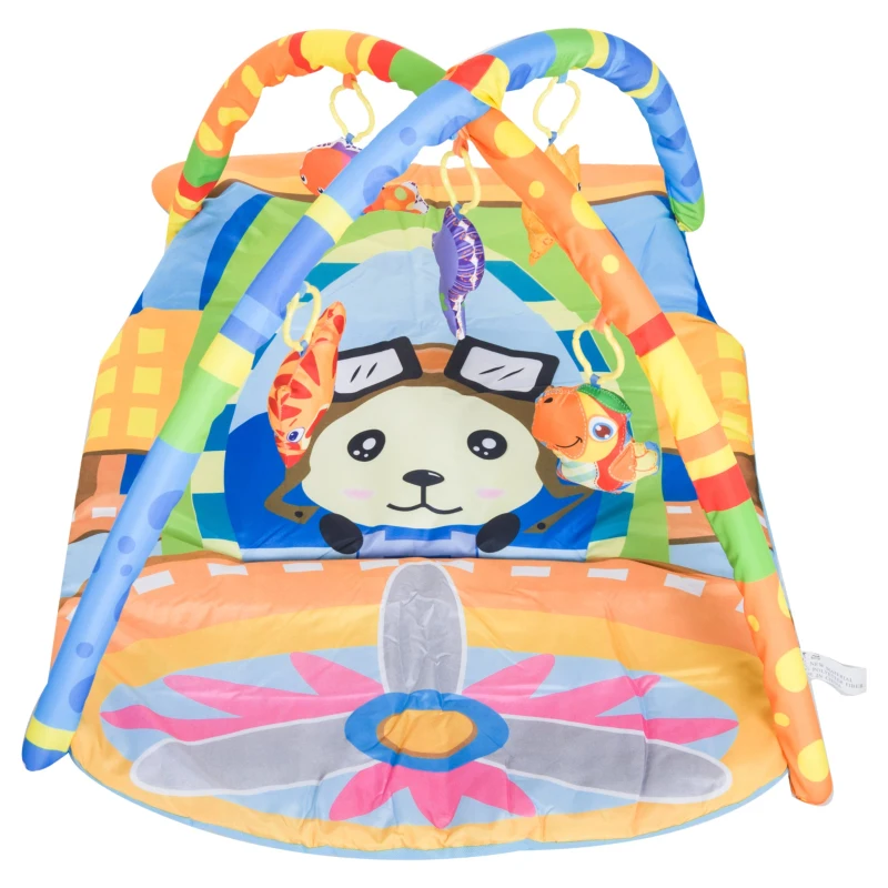 Open Box Qaba Kids Baby Toddler Play Gym Activity Center Creeping Mat