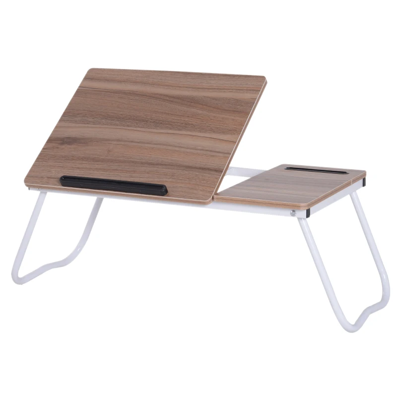 Vinsetto Portable Folding Laptop Bed Table Adjustable Angle Desk Stand Reading Holder