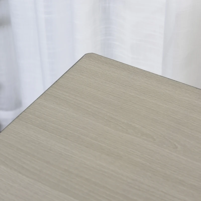 PawHut Double-Decker Cat Luxury Lower Level Litter Box and Upper Level House, Grey