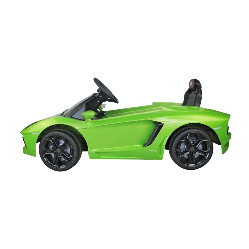 Licensed Lamborghini Aventador LP 700-4 Kids Ride on Toy Car Electric Battery Powered, Green