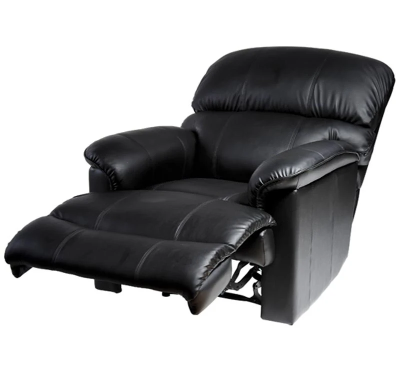 HOMCOM Plush Recliner - Black