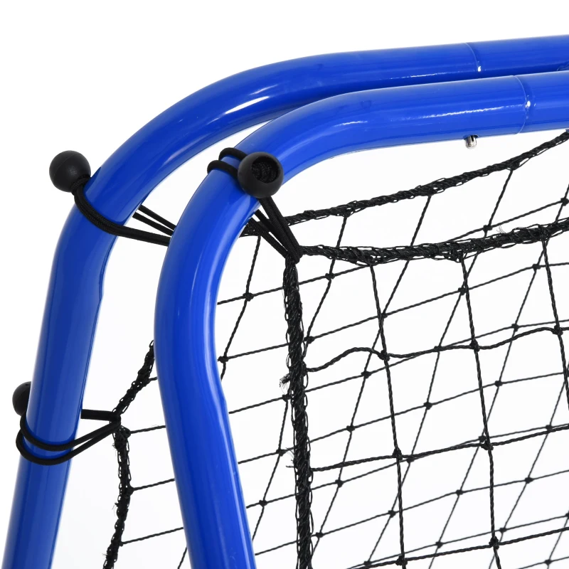 Soozier Outdoor Rebounder Net Football Goal Training Target Goal Play Adjustable Angles