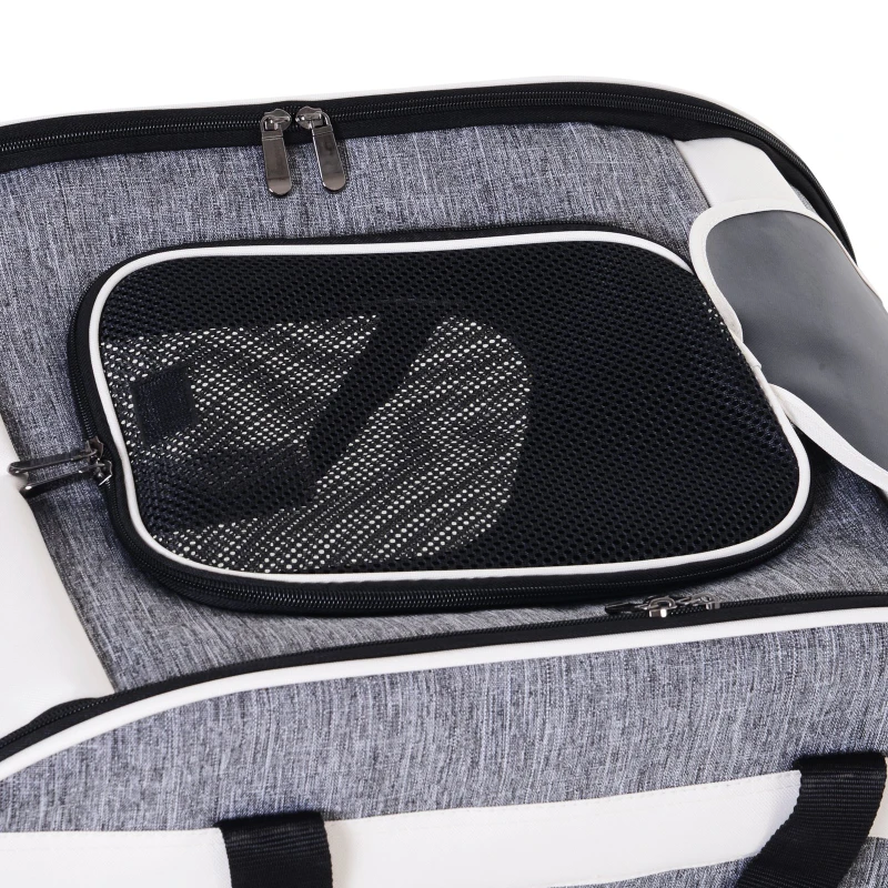 PawHut Pet Carriers Wheel Luggage Bag Outgoing Travel Multi-way to carry Portable