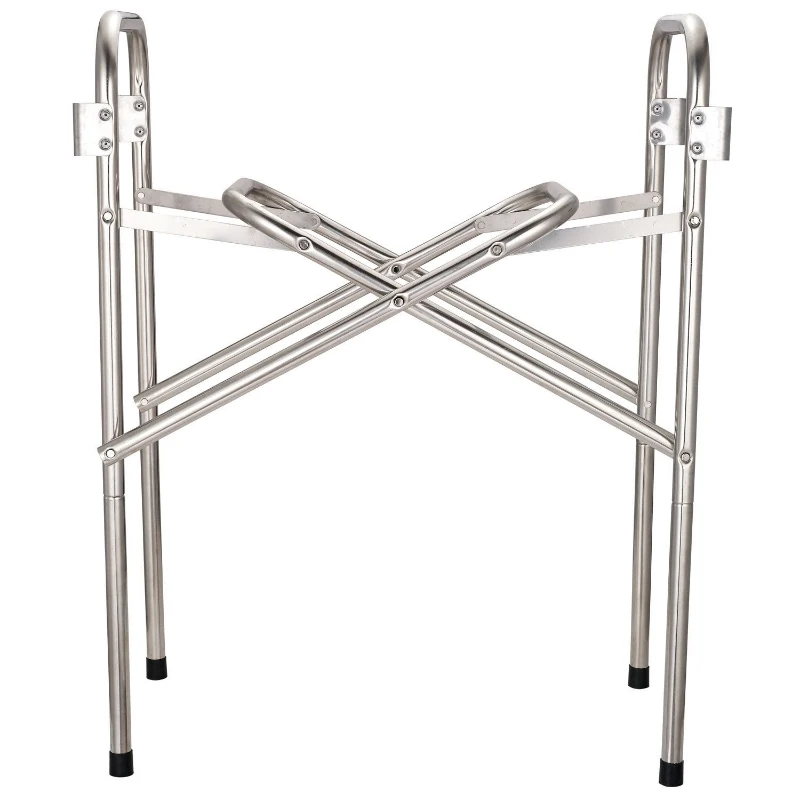 Outsunny 22" Charcoal Barbecue Grill Stainless Steel Portable BBQ Grill Kebab Barbecue Charcoal Stainless Steel Smoker