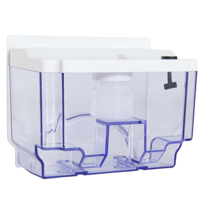 HOMCOM 43oz Capacity Electric Mini Dehumidifier Air Drying Moisture for 215 sq ft Portable Quiet Home Office Basement Bathroom Absorber