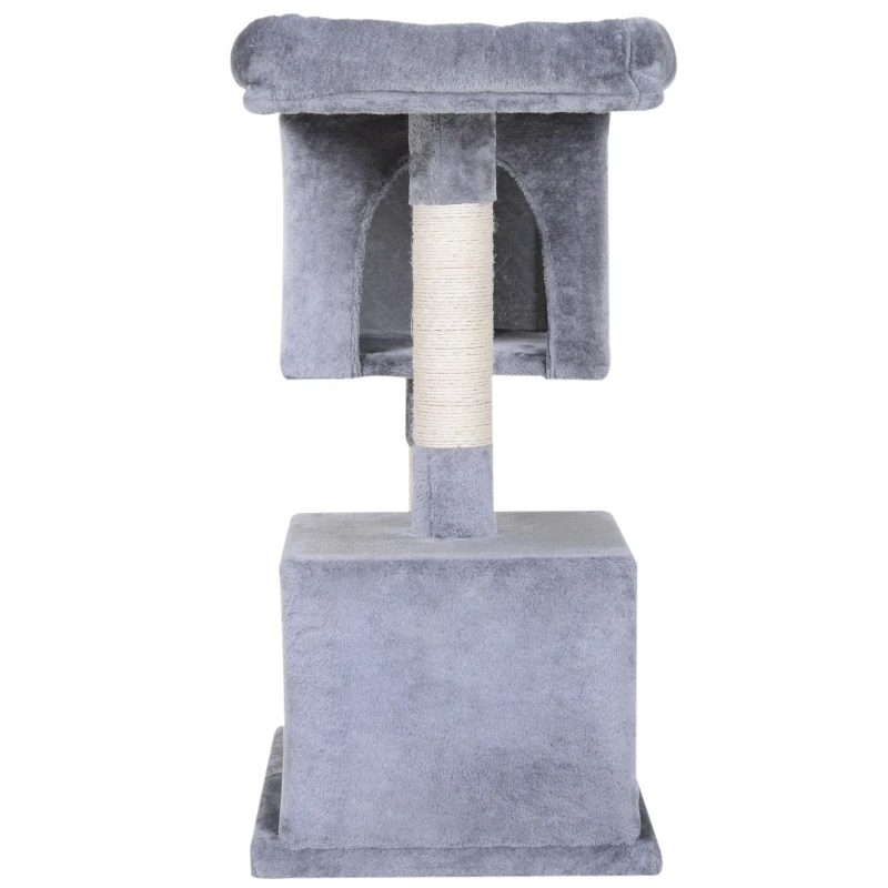 PawHut Multi-Level Cat Tree with Sisal-Covered Scratching Posts Large Perch