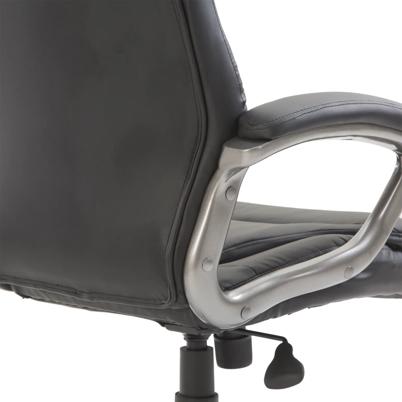 HOMCOM High Back Executive Office Chair Adjustable Tilt Black
