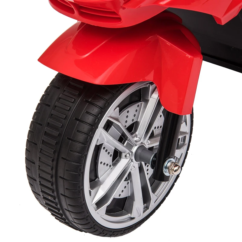 Aosom Ride-On Motorcycle for Kids  6V Red