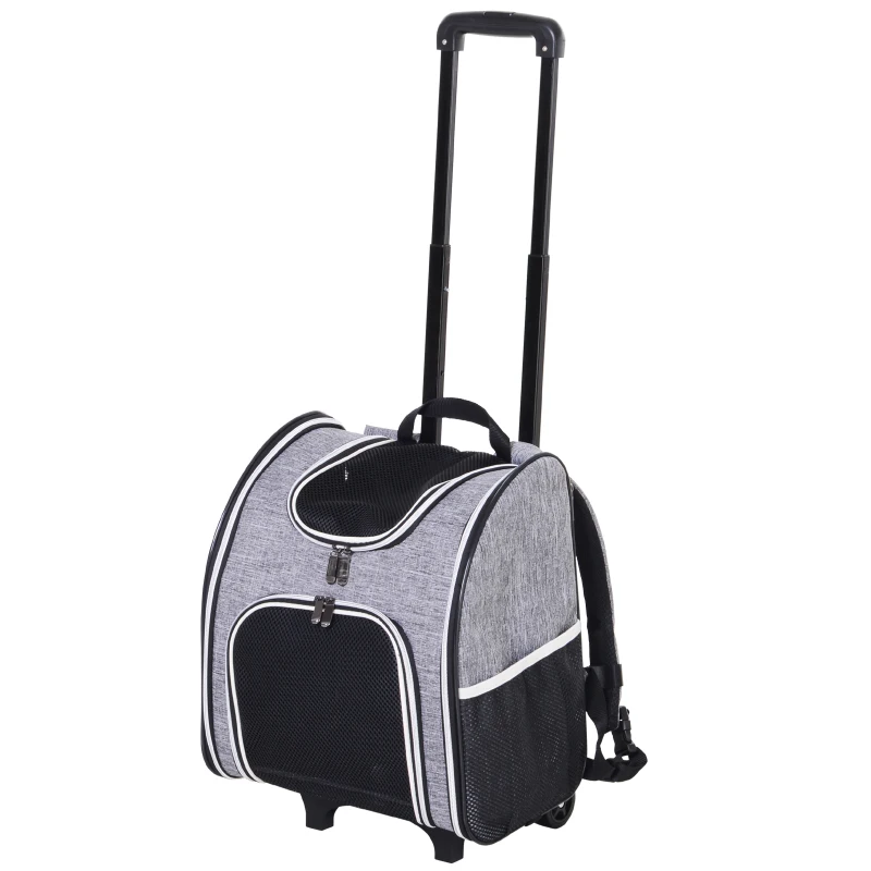 PawHut Pet Carriers Luggage Bag Outgoing Travel Multi-way to carry Portable
