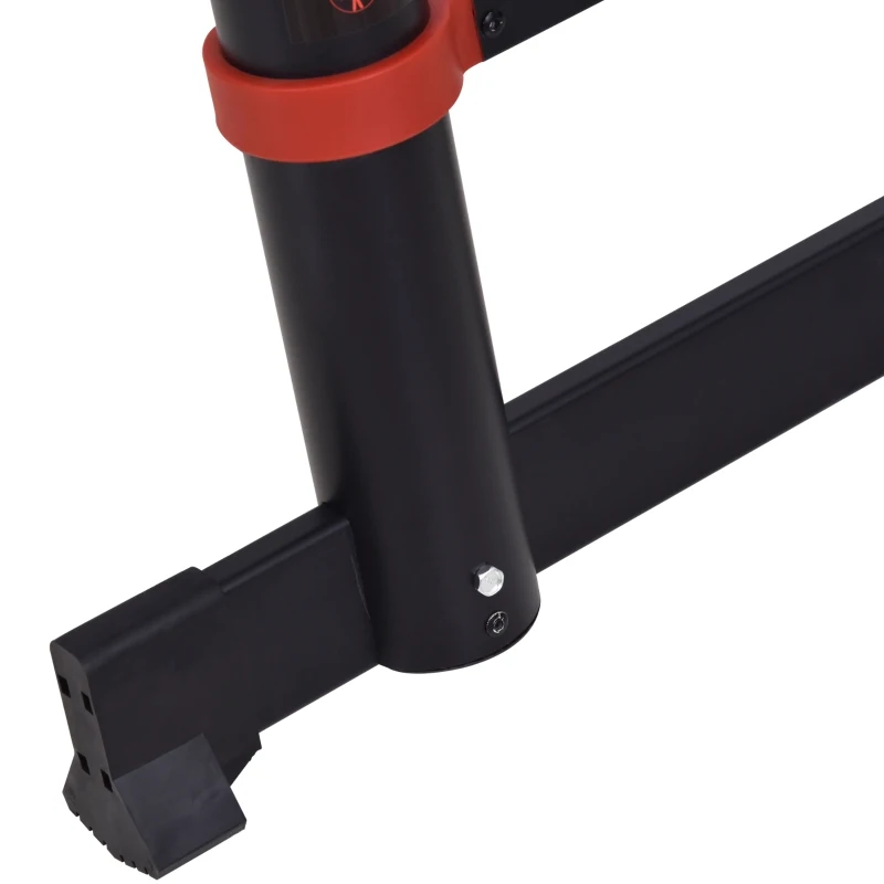 HOMCOM 12ft Aluminium Telescopic Extension Ladder, Heavy Duty Extendable Telescoping Ladder with Locking Mechanism, Non-slip Feet 330 Pound Capacity, EN131 Standard, Black