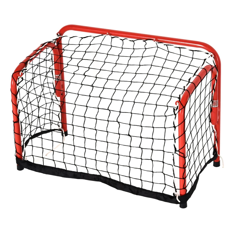 Soozier Foldable Ice Hockey Goal  Easy to Handle  Tetoron Mesh