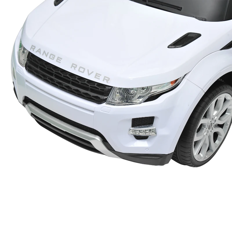 Licensed Range Rover Evoque SQ4 6V Kids Ride On Toy Car Electric Battery Powered w/ Remote (White)