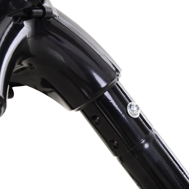 Soozier Stationary Exercise Bike with Deluxe Design Triangular Stand with Adjustable Resistance 28lbs Flywheel Phone Pad and Bottle Holder and LCD Monitor for Home Cardio Workout Fitness