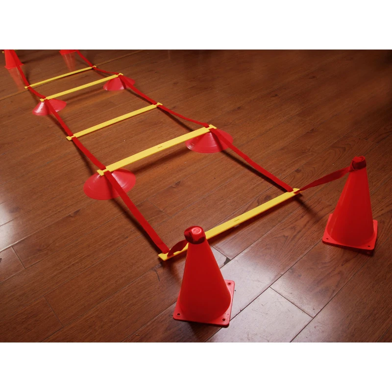 Soozier Speed Agility Sports Training Kit Ladder Hurdles Cones Marker Sled All Sports Athletic Exercise