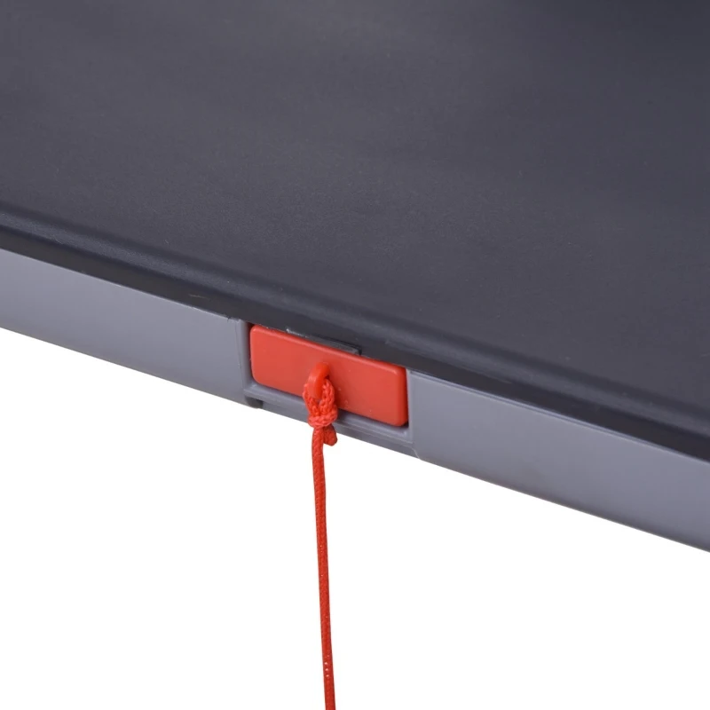 Soozier Foldable Electric Motorized Treadmill Running Machine with 12 Pre-Set Programs 7.5 MPH Max Speed LCD Display for Home Use - Black