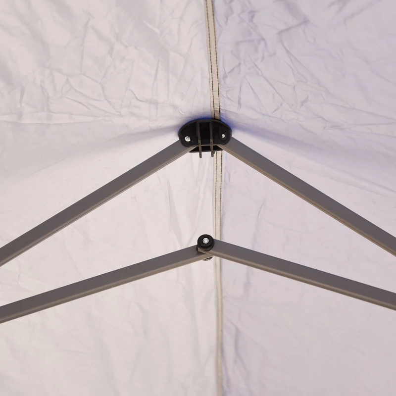 Outsunny 10' x 20' Outdoor Pop Up Canopy Tent Party Tent Instant Shelter W/ Carrying Bag, Blue