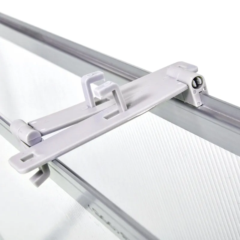 Outsunny 39" Aluminum Vented Cold Frame Mini Greenhouse Kit with Adjustable Roof, Polycarbonate Panels, & Strong Design