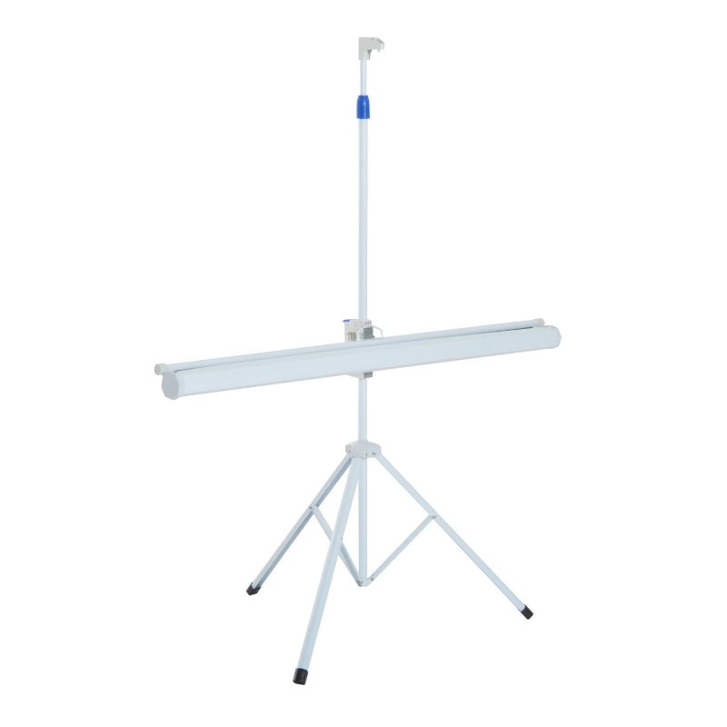 HOMCOM 120" Portable Tripod Projector Screen Pull-up Home Office Foldable Stand