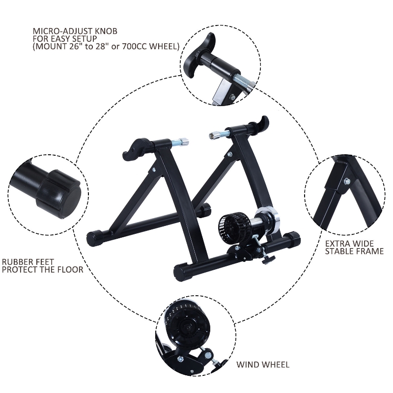 Soozier Bike Trainer Stand Bicycle 