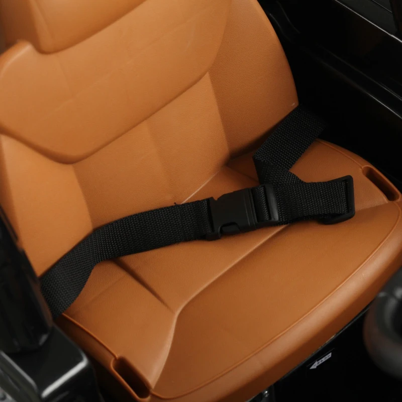 Open Box Aosom Ride On Car Off Road Truck, Dual 6 Volt Electric Battery Powered with Remote Control and MP3, Black