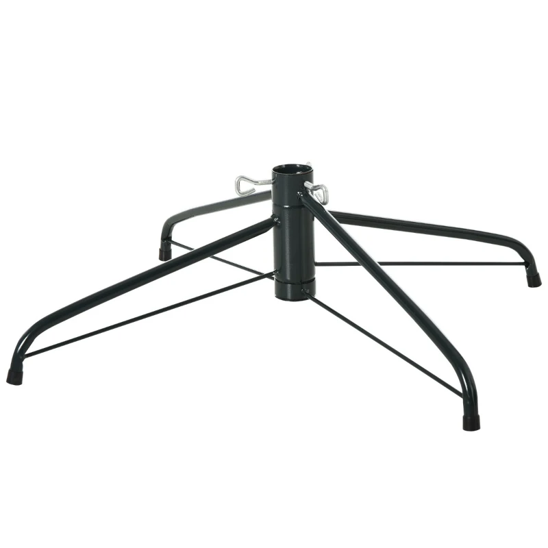 HOMCOM 7' Tall Unlit Spruce Artificial Christmas Tree with Realistic Branches, and 3368 Tips, Green