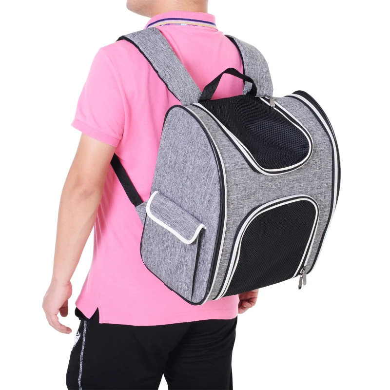 PawHut Pet Carriers Luggage Bag Outgoing Travel Multi-way to carry Portable
